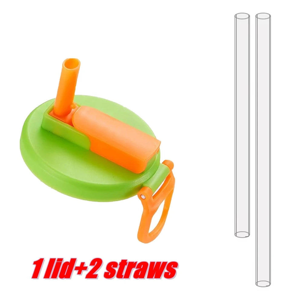 Coca Cola Can, Straw Cup Lid, Reusable, Sealed, Dustproof, Suitable For Beer Soda Can, Household Kitchen, Drinking Water Tool - Your Gift Ideas