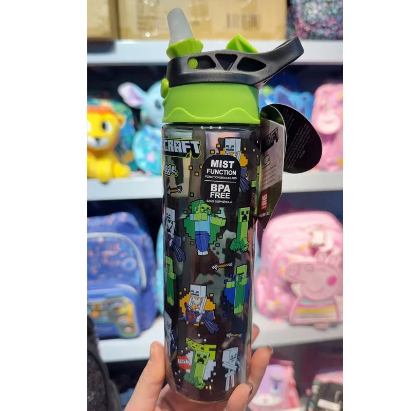 Smiggle Aussie Straw Bottle - Large Capacity