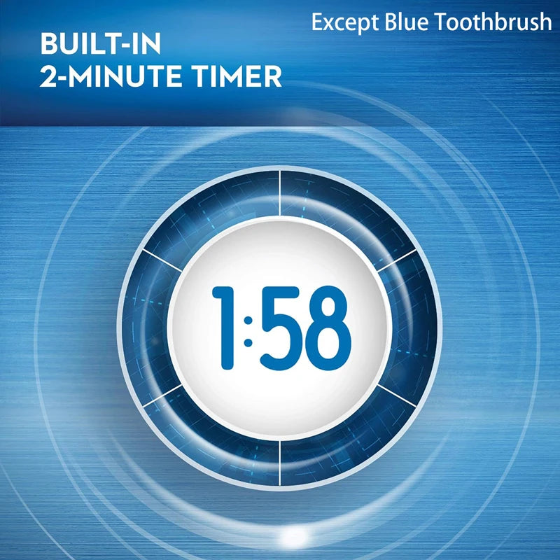 Oral B Electric Toothbrush Adult Rotation Clean Teeth Charging Tooth Brush 3D Whiten Teeth Oral Care Brush With Gift Brush Heads - Your Gift Ideas