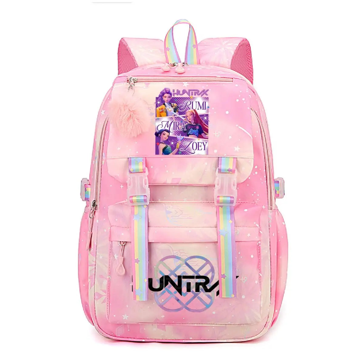Kpop Demon Hunters Huntrix Graphic Schoolbags Cute Cartoon Children Teeneger School Backpack Kpop Demon Hunters Bags Gifts