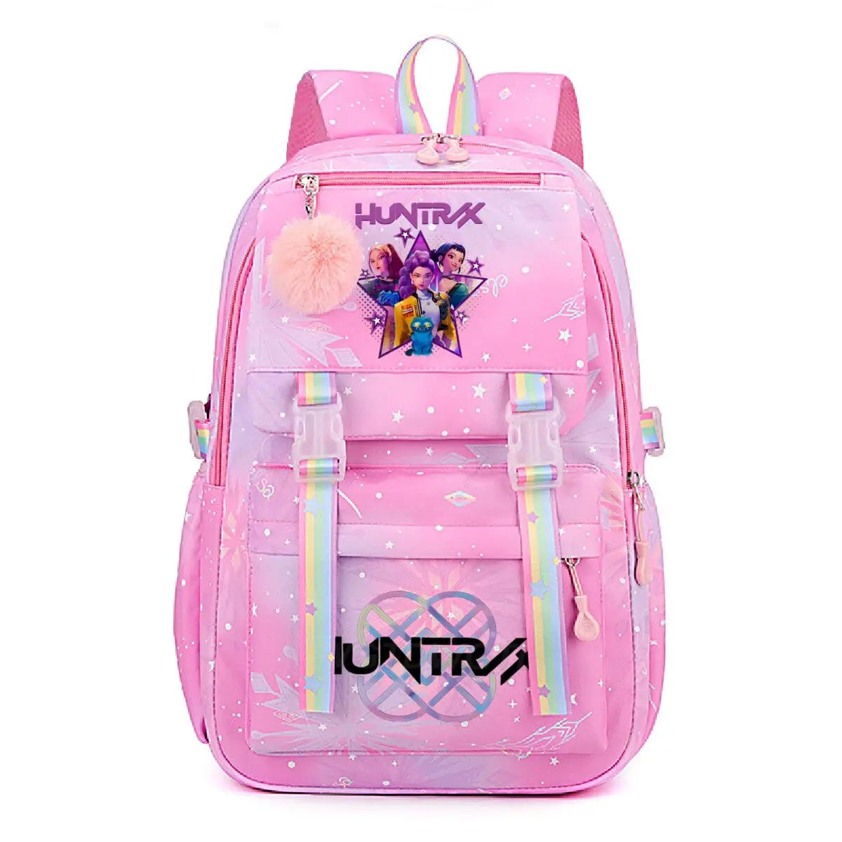 Kpop Demon Hunters Huntrix Graphic Schoolbags Cute Cartoon Children Teeneger School Backpack Kpop Demon Hunters Bags Gifts