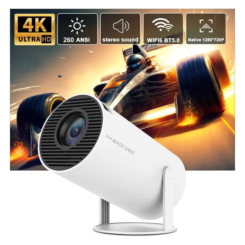 Magcubic Projector HY300 Pro 4K Android 11 Dual Wifi6 260ANSI Allwinner H713 BT5.0 1080P 1280*720P Home Cinema Outdoor Projetor - Your Gift Ideas