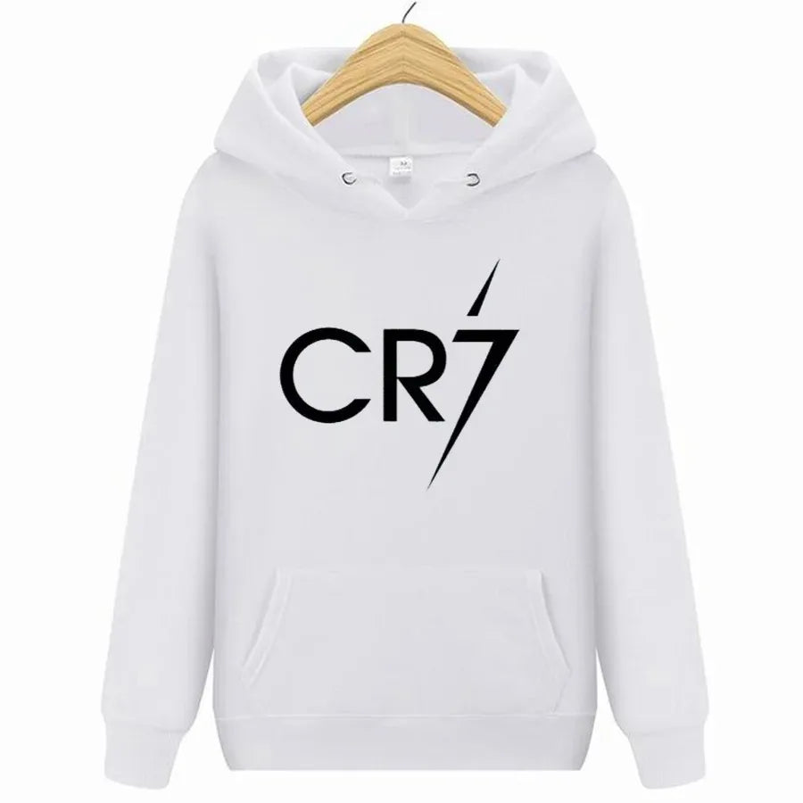 Cristiano Ronaldo Hoodie CR7 Print Streetwear Football Star Men Women Fashion Sweatshirts Hoodies Tops Pullovers Streetwear