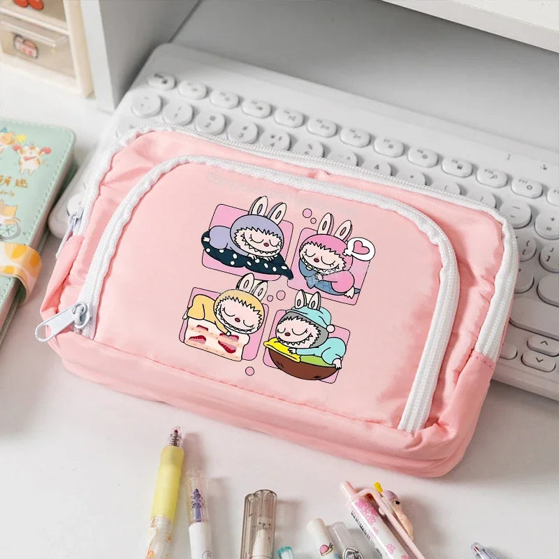 Children Pencil Case Pouch Large Capacity Pen Storage Bag Decompression Creative Stationery School Supplies for Girl Gift