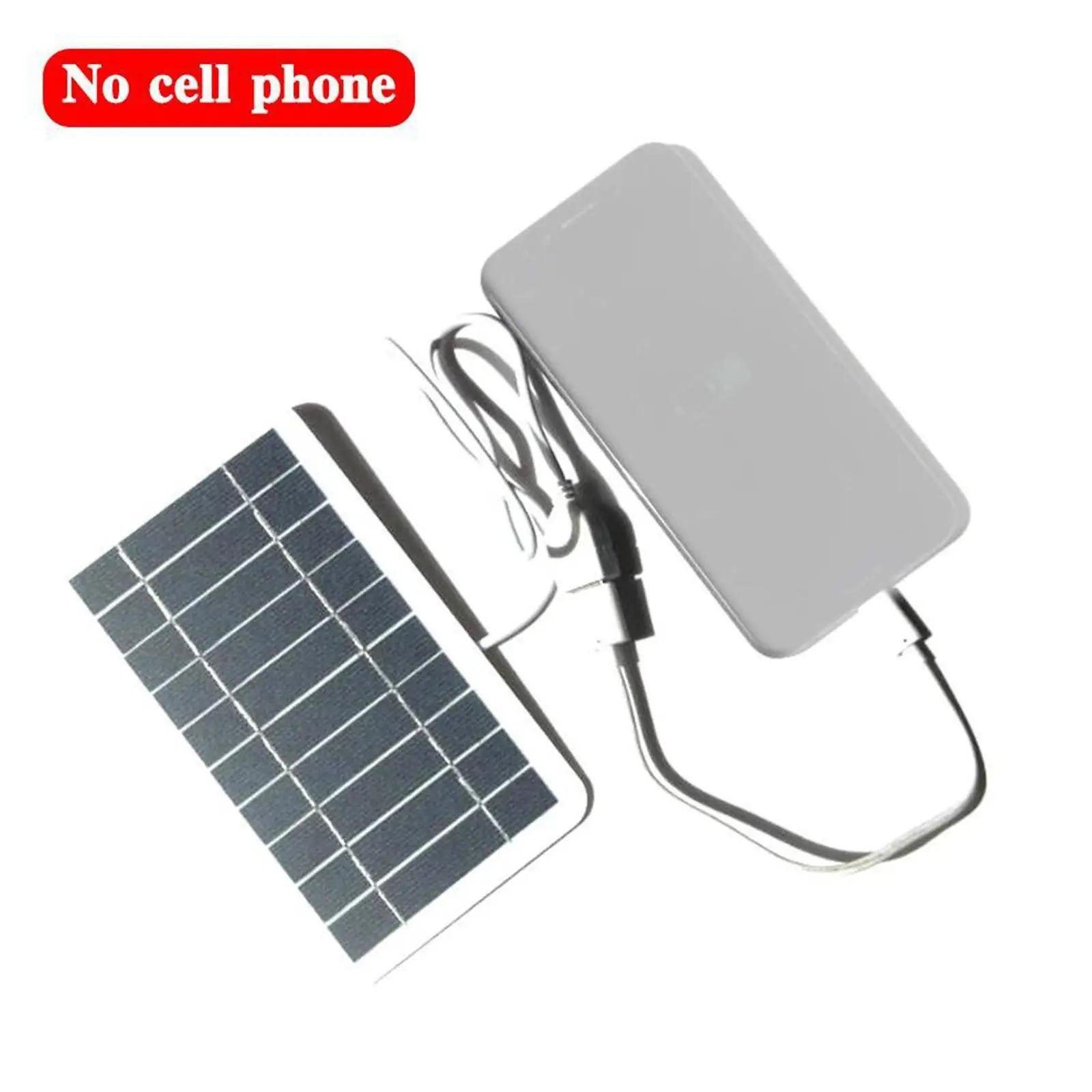 Portable Solar Panel 5V 2W Solar Plate With USB Safe Charge Stabilize Battery Charger For Power Bank Phone Outdoor Camping Home - Your Gift Ideas