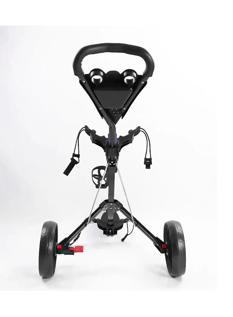 Golf Trolley 3-Wheel Trolley Foldable Lightweight Storage High Load Capacity Golf Accessory Supplies - YourGiftIdeasUK