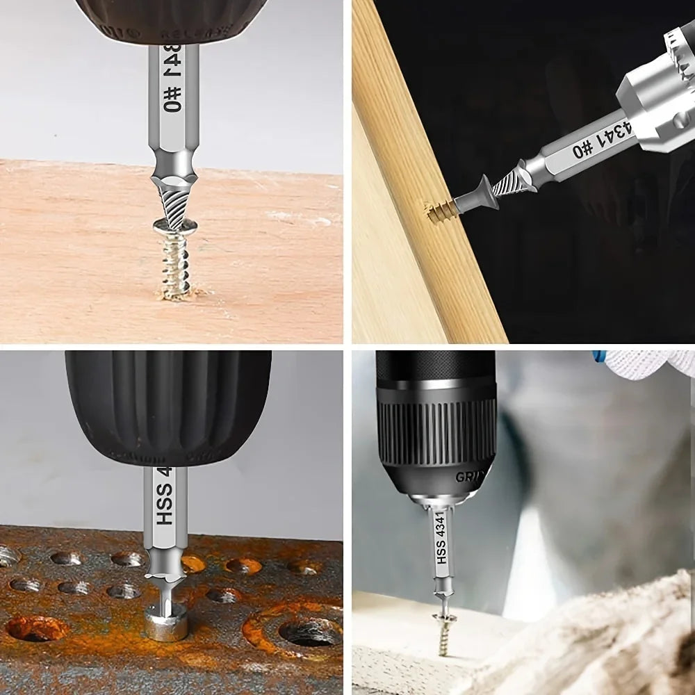 QuickFix HSS Screw Extractor & Drill Bit Kit