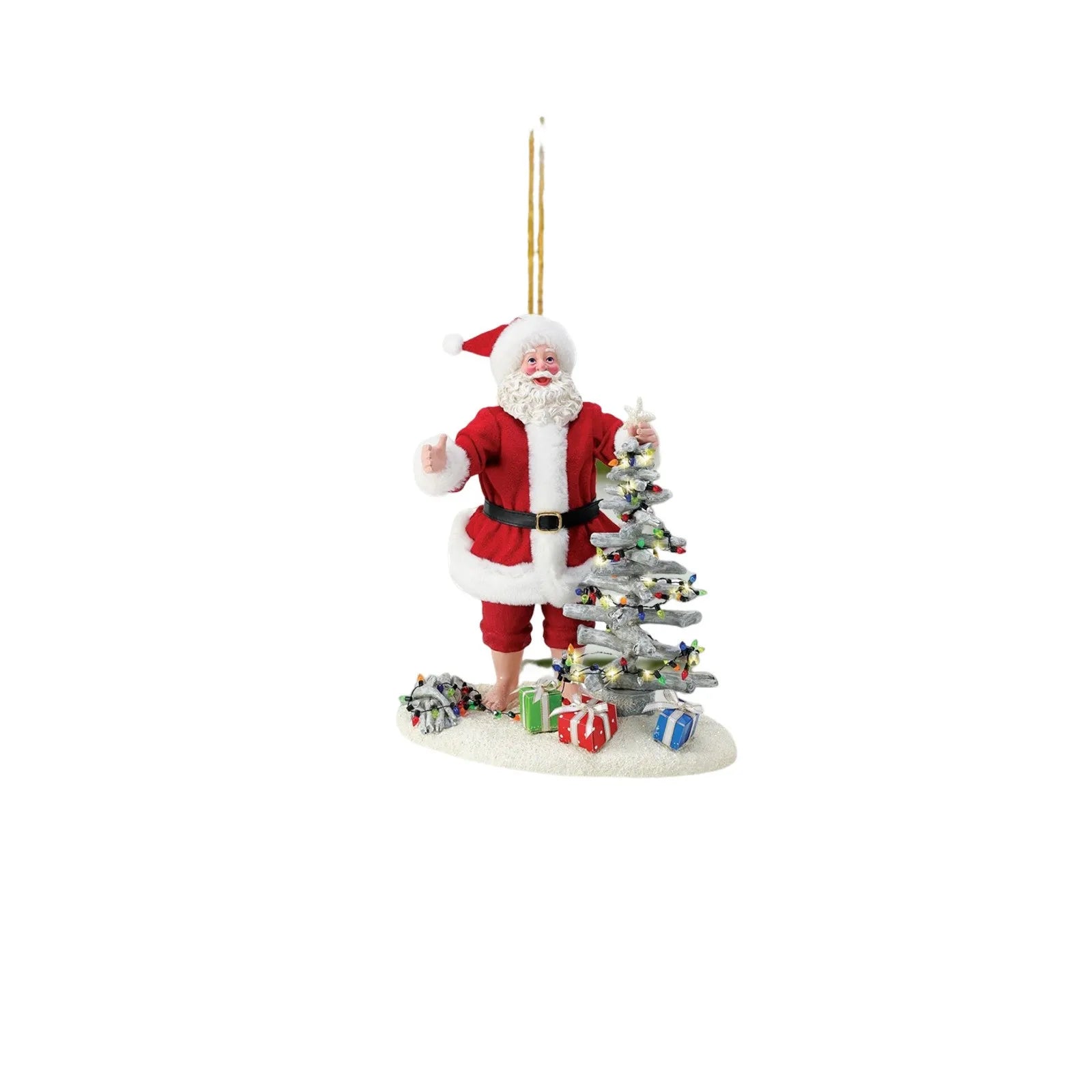 Christmas Tree Decor Pendant 2D Acrylic Santa Claus's Daily Life Home Holiday Pendant Christmas Ornaments Navidad New Year 2025 - YourGiftIdeasUK