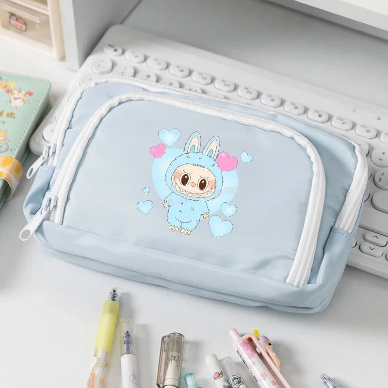 Children Pencil Case Pouch Large Capacity Pen Storage Bag Decompression Creative Stationery School Supplies for Girl Gift