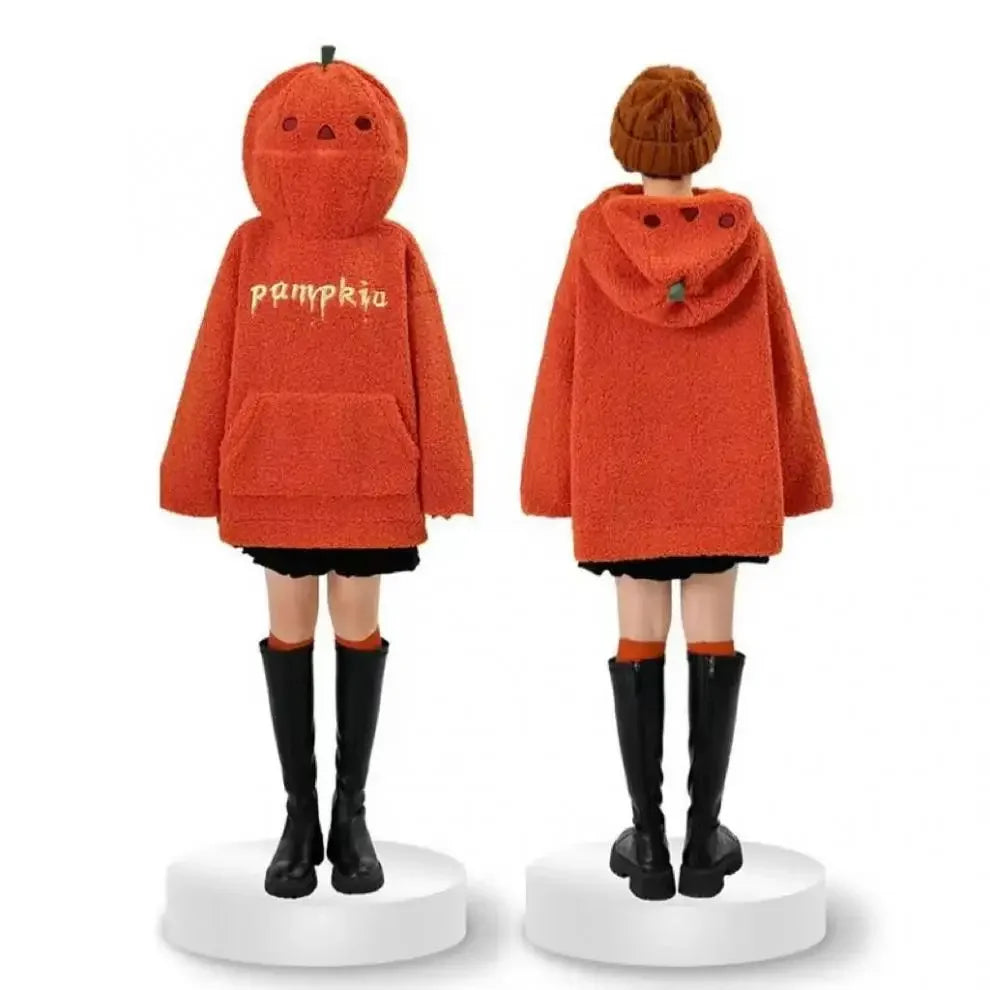 Autumn Winter Casual American Retro Pumpkin Hoodie - YourGiftIdeasUK