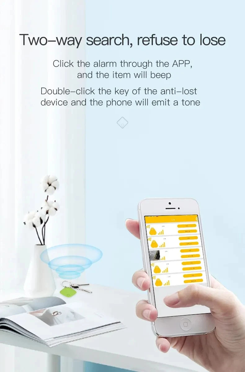 SmartTag Mini Bluetooth Tracker for Pets & Valuables