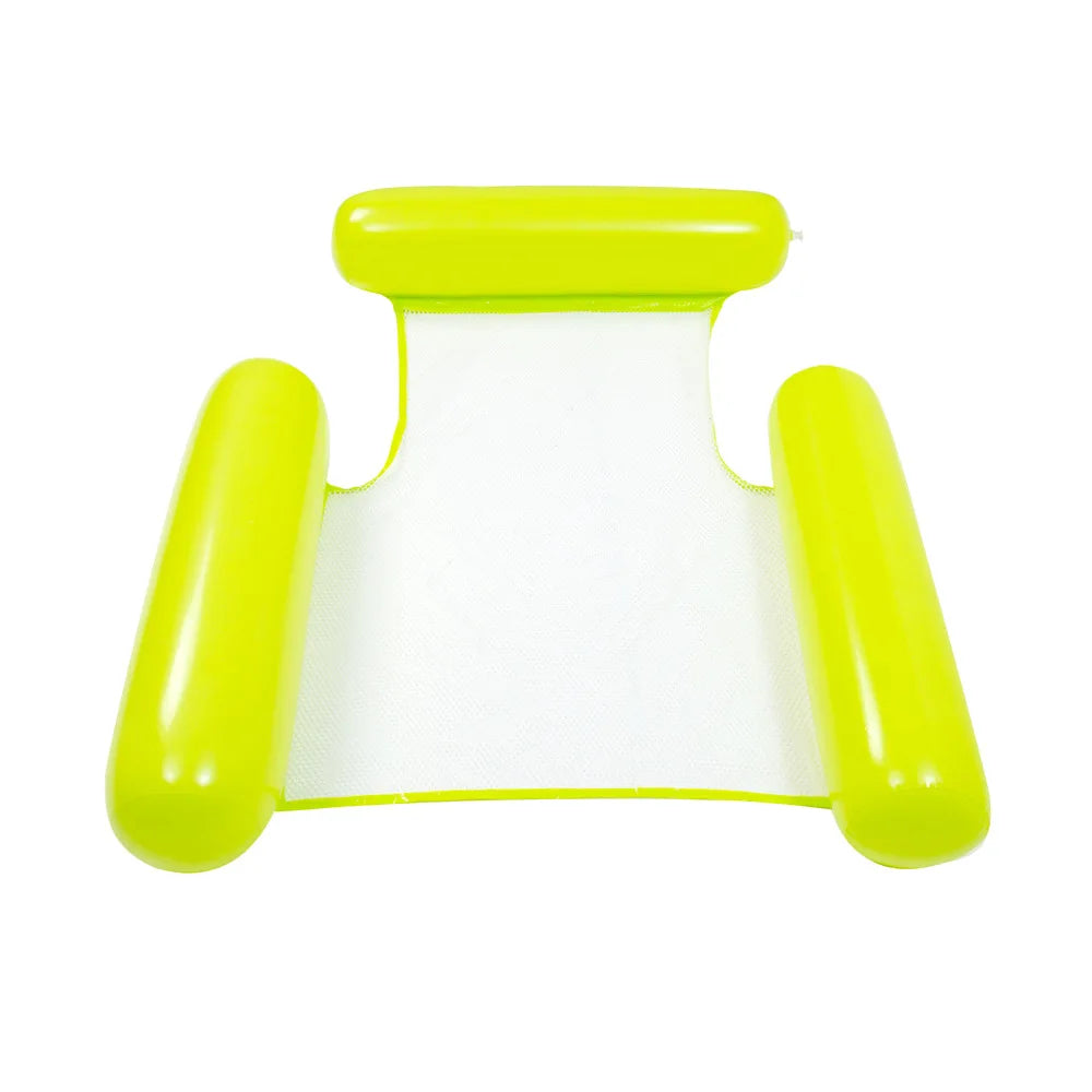 Water hammock recliner inflatable floating Swimming Mattress sea swimming ring Pool Party Toy lounge bed for swimming