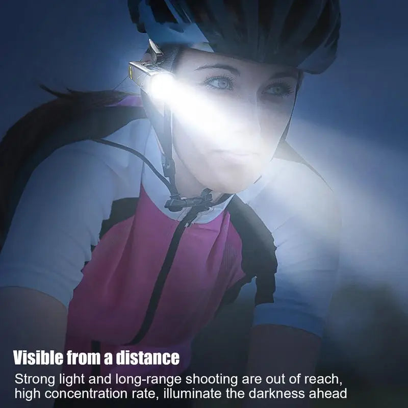 Head Lamps For Camping LED Headlamp Removable Ear Hook Headlight Rechargeable Head Lights Waterproof High Lumen With 5 Modes