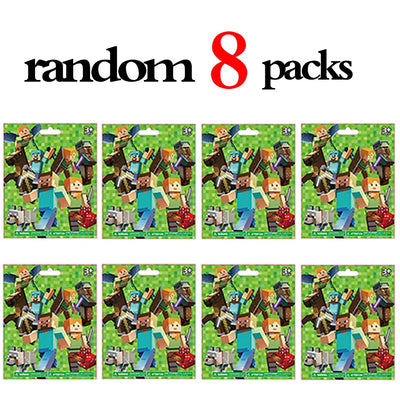 2-24pcs Anime Minecraft Figure Blind Box Action Figurine Doll Kits Collection PVC Model Toys Wholesale children Birthday Gift