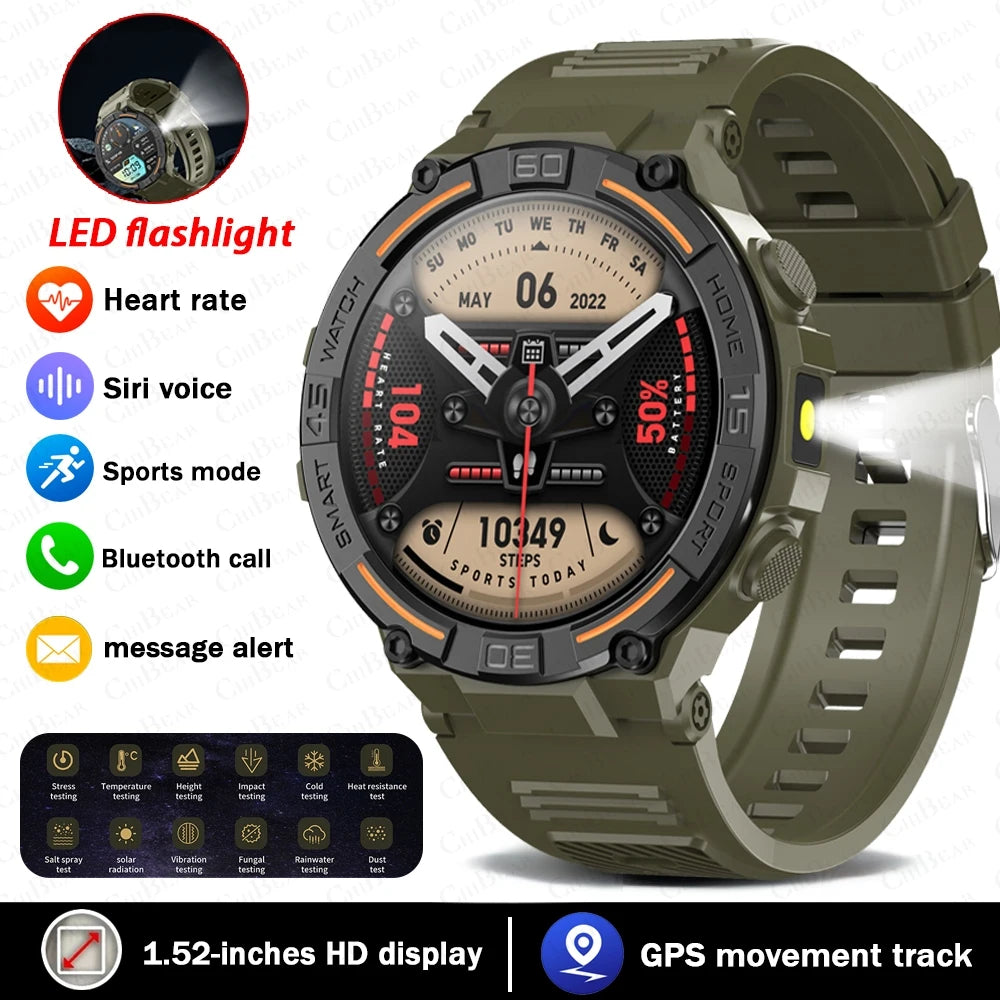 Smartwatch Military Men - YourGiftIdeasUK