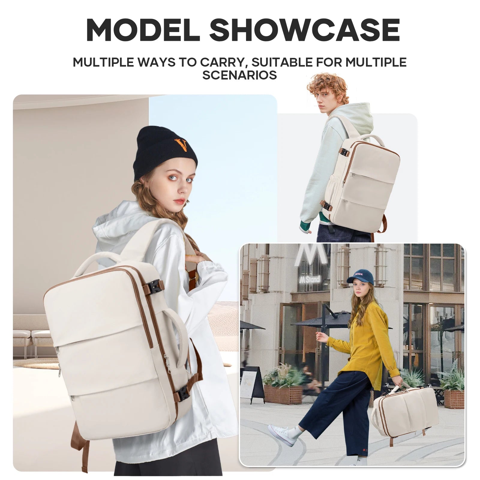 Notebook Backpack Travel 40x20x25 Ryanair Laptop Bag Men Women Business Waterproof Cabin Bag Carry ons Backpack School Bag