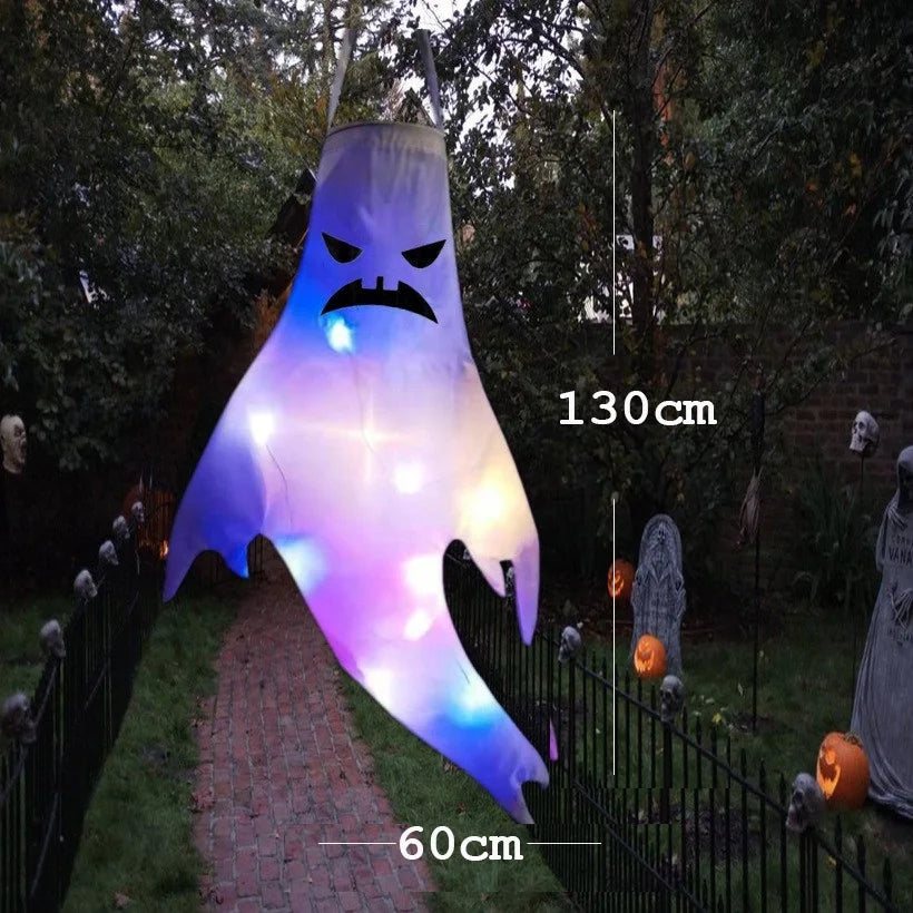 Hanging Ghost Halloween LED Luminous Ghost - YourGiftIdeasUK