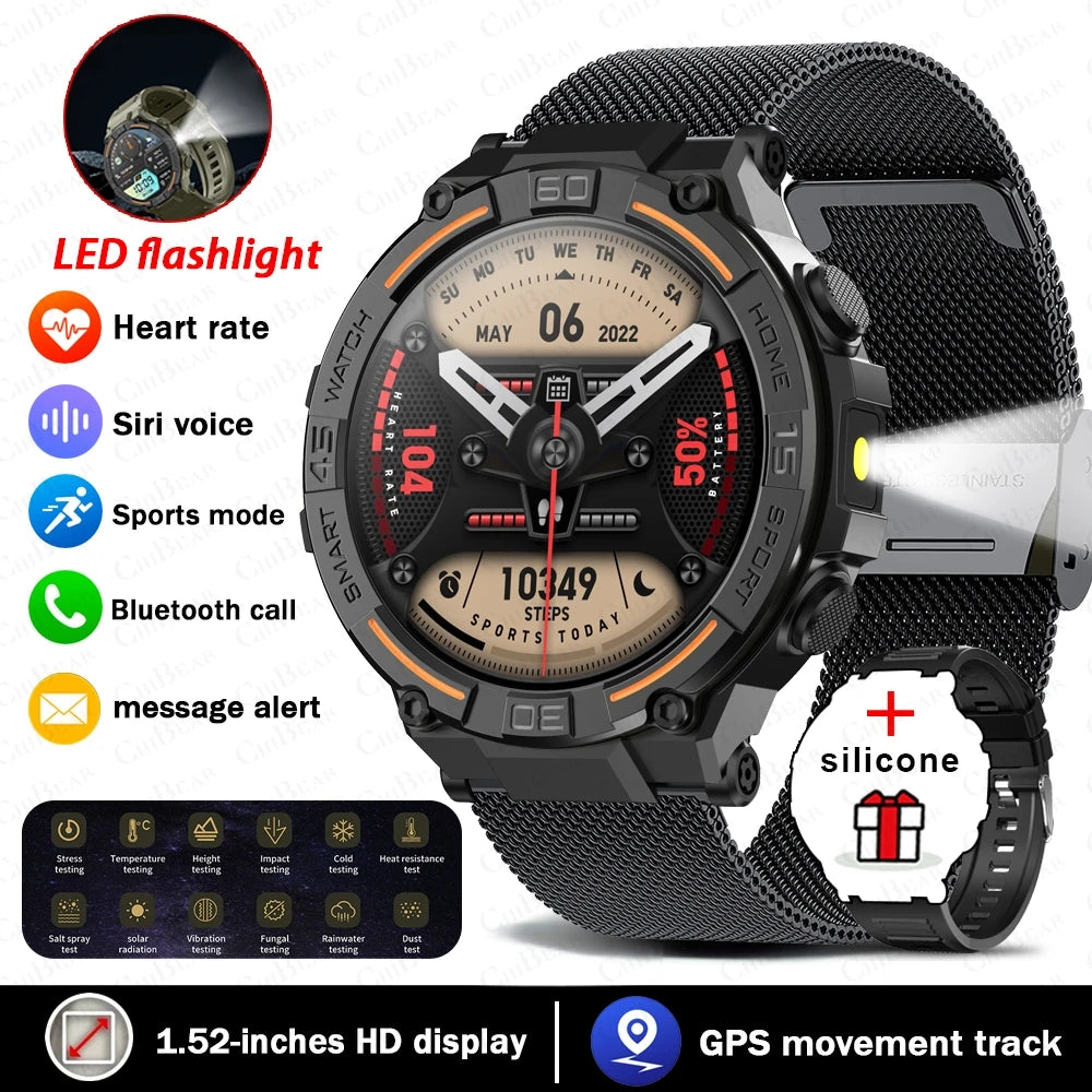 Smartwatch Military Men - YourGiftIdeasUK