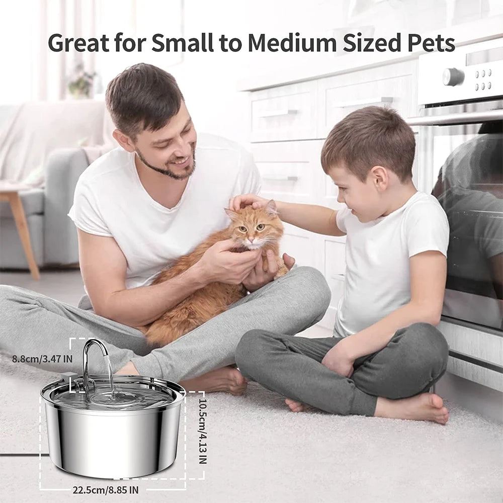 AquaPaws 7L Silent Pet Water Fountain