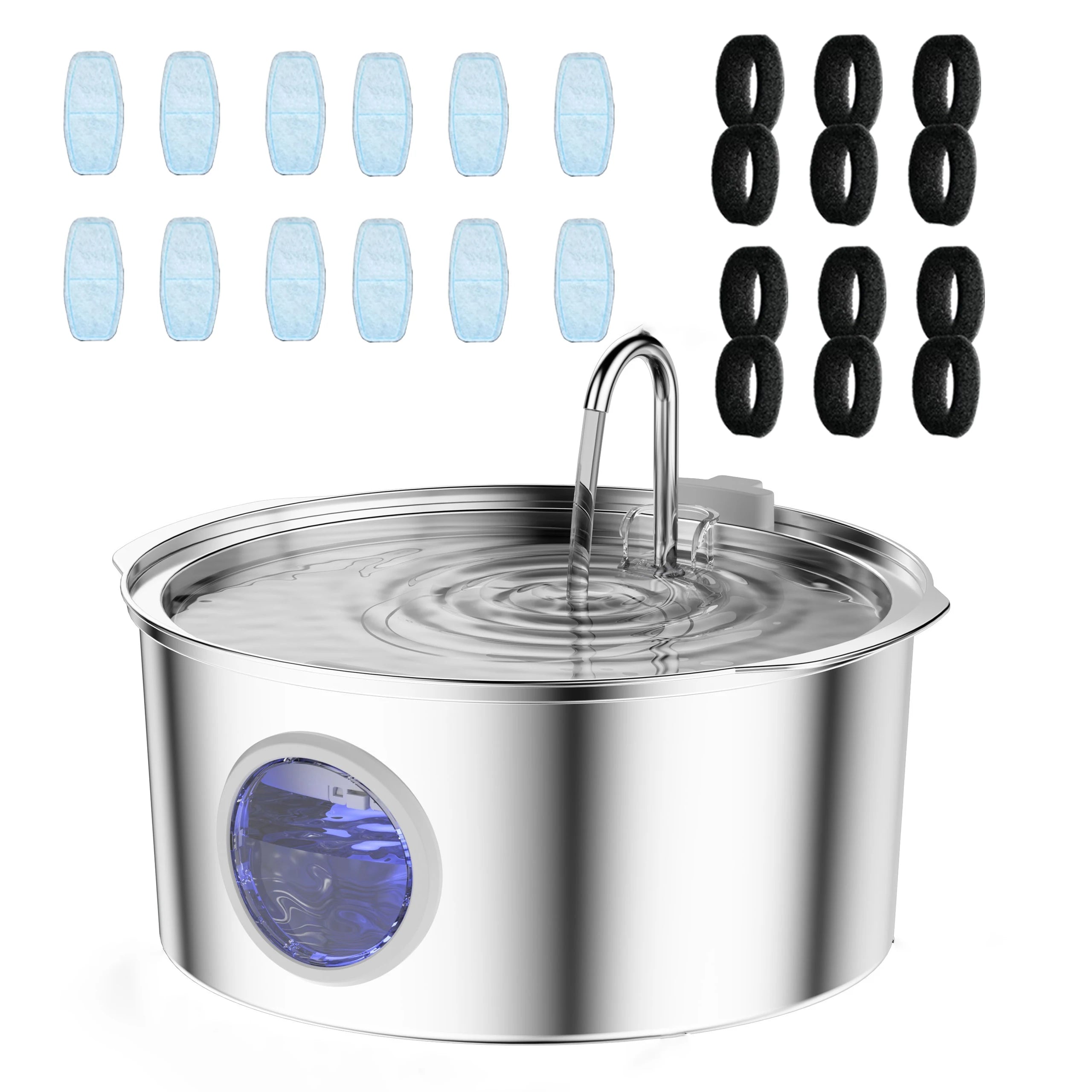 AquaPaws 7L Silent Pet Water Fountain