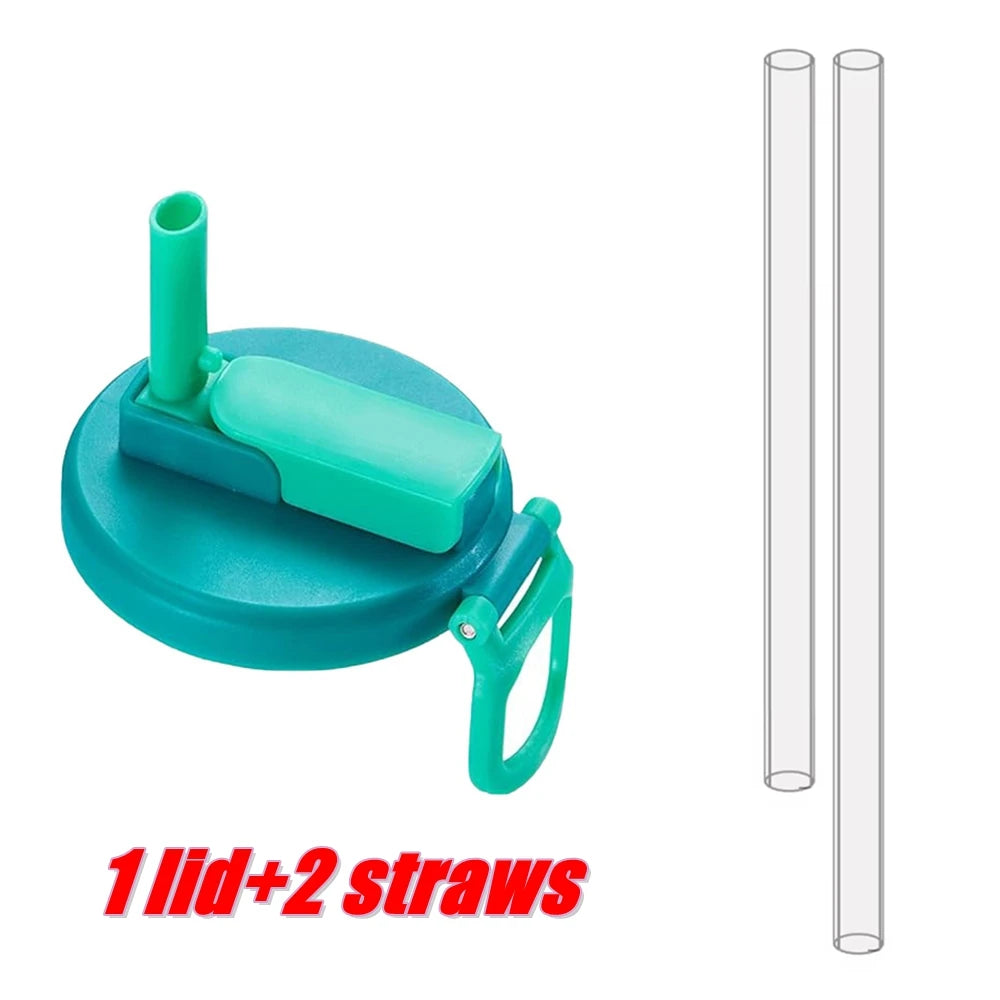 Coca Cola Can, Straw Cup Lid, Reusable, Sealed, Dustproof, Suitable For Beer Soda Can, Household Kitchen, Drinking Water Tool - Your Gift Ideas