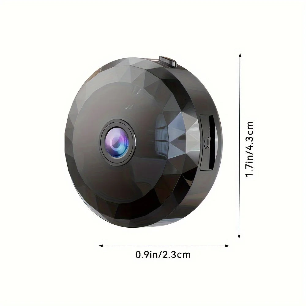 Wireless Mini WiFi Security Camera with Night Vision Motion Detection Rechargeable Battery Easy to Mount & App-Controlled - YourGiftIdeasUK