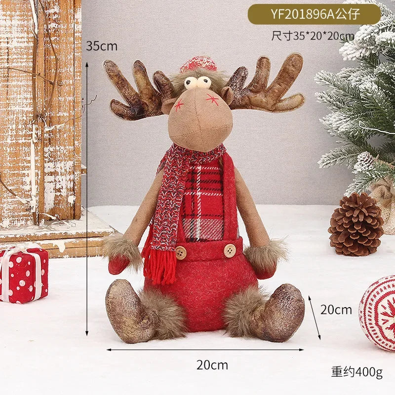 2025 Christmas Ornaments Advent Calendar Home Decorations Winter New Year Gifts Clearanced Christmas Decorations - YourGiftIdeasUK