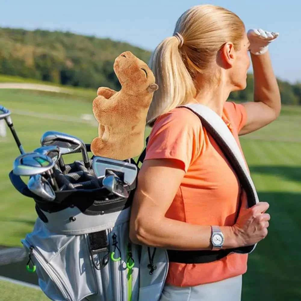 Golf Club Covers Capybara Funny Capybara Driver Headcover Golf Club Headcoverfor Golfer Lover For Extra Club Protection Golf