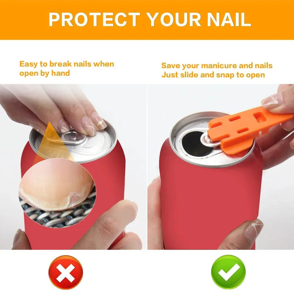 Simple Portable Bottle Opener Reusable Easy Can Opener No Harm to Hands Beverage Bottle Opener Kitchen Supplies Camping Tools