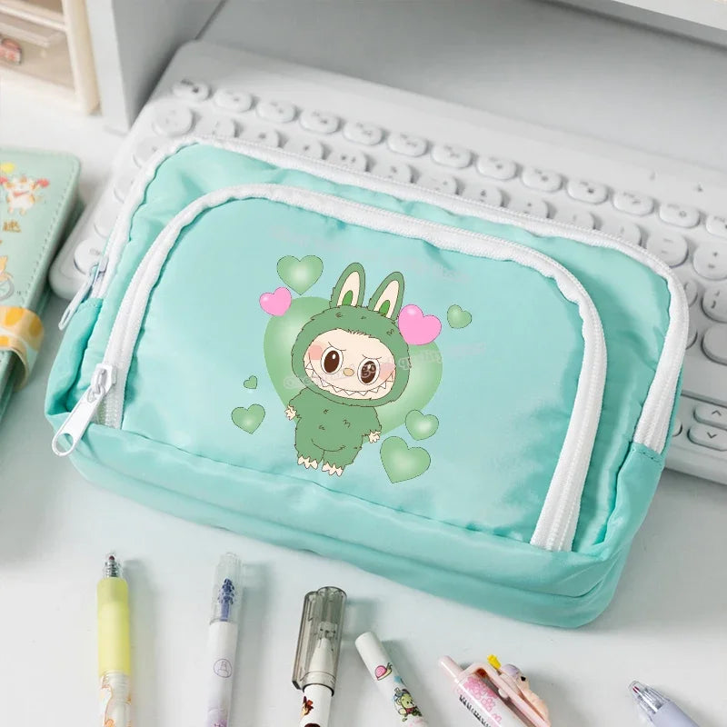 Children Pencil Case Pouch Large Capacity Pen Storage Bag Decompression Creative Stationery School Supplies for Girl Gift