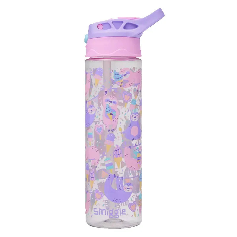 Smiggle Aussie Straw Bottle - Large Capacity