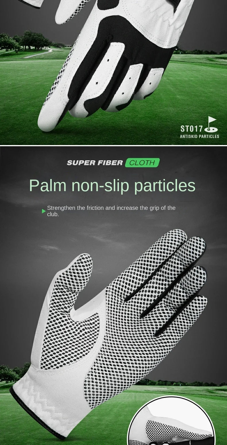 MicroFiber ProGlove: Breathable, Non-Slip, Perfect for Golf