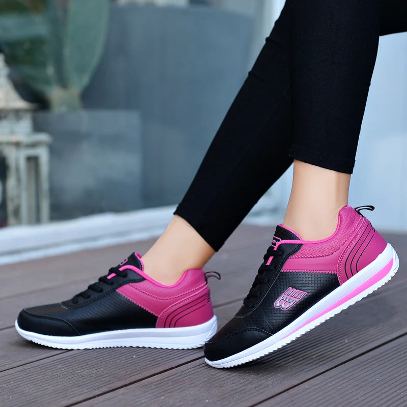 Women's Comfortable Golf Shoes, White Gray Girls' Outdoor Running Shoes, Women's Classic Casual Walking Shoes
