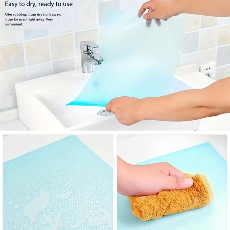 4PCS EVA Waterproof Refrigerator Liner Mat Washable Mildew Kitchen Pad Anti-oil Cabinet Drawer Placemat Heat-insulat Fridge Mat - Your Gift Ideas