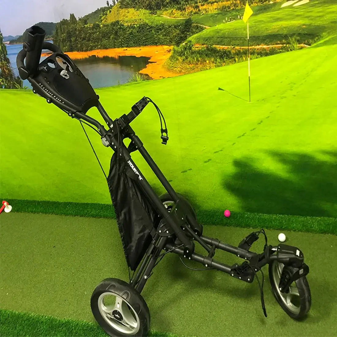 Electric Golf Scooter Foldable Remote Control Golf Trolley with Lithium Battery 3 WHEEL Cheap Electric Golf Cart - YourGiftIdeasUK