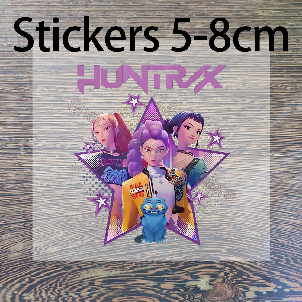 New K Pop Demon Hunters Water Bottles Kawaii Cartoon Water Bottle Girls Large Capacity with Handles Water Cup Birthday Gifts - YourGiftIdeasUK
