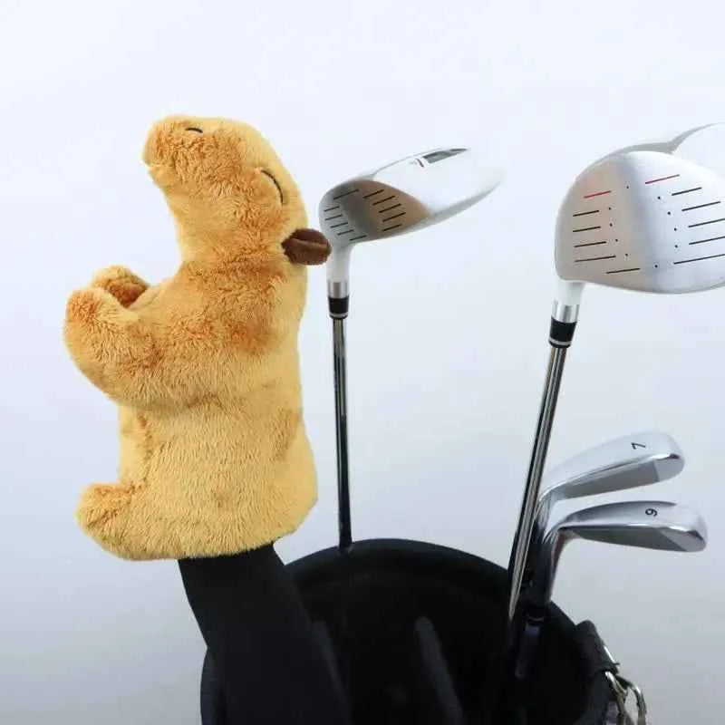 Golf Club Covers Capybara Funny Capybara Driver Headcover Golf Club Headcoverfor Golfer Lover For Extra Club Protection Golf