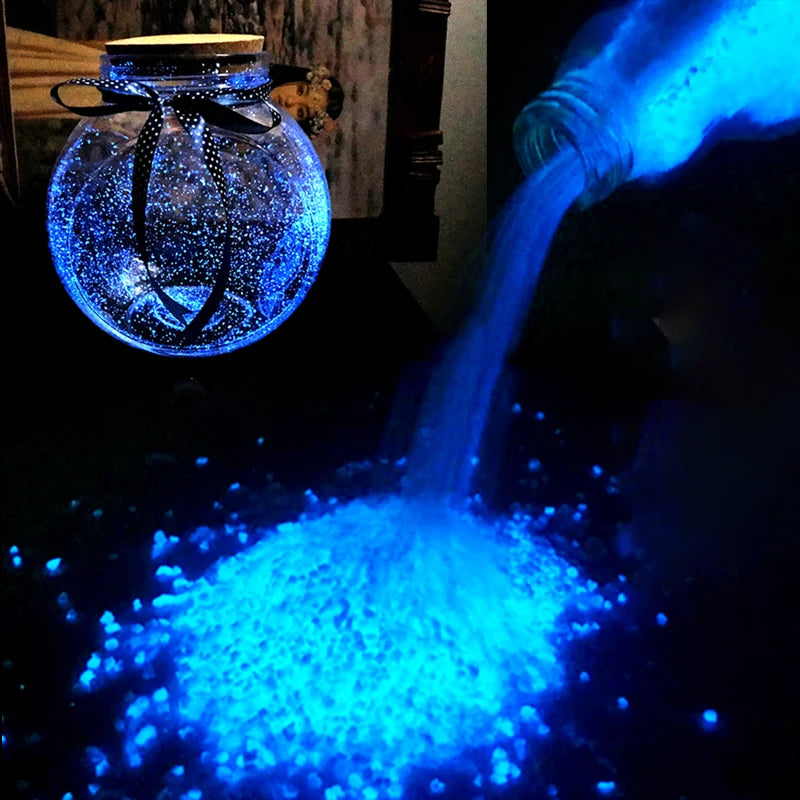 10g Glow In The Dark DIY Luminous Party Super Luminous Particle Pigment - YourGiftIdeasUK