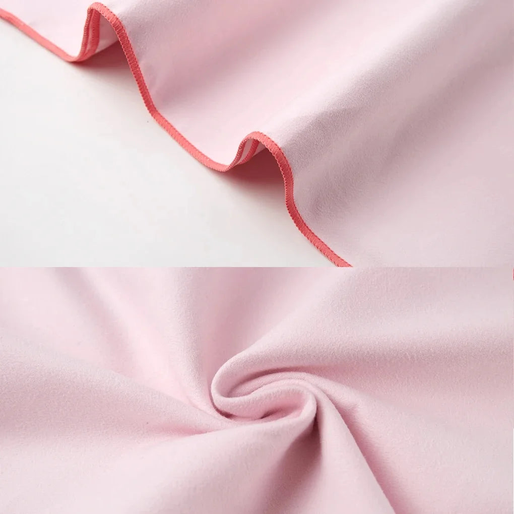 Microfiber Hooded Towel Men Women for Swim Beach Travel Quick Dry Changing Robe Cape Bath Towel Bathrobe Surf Poncho Sauna Play