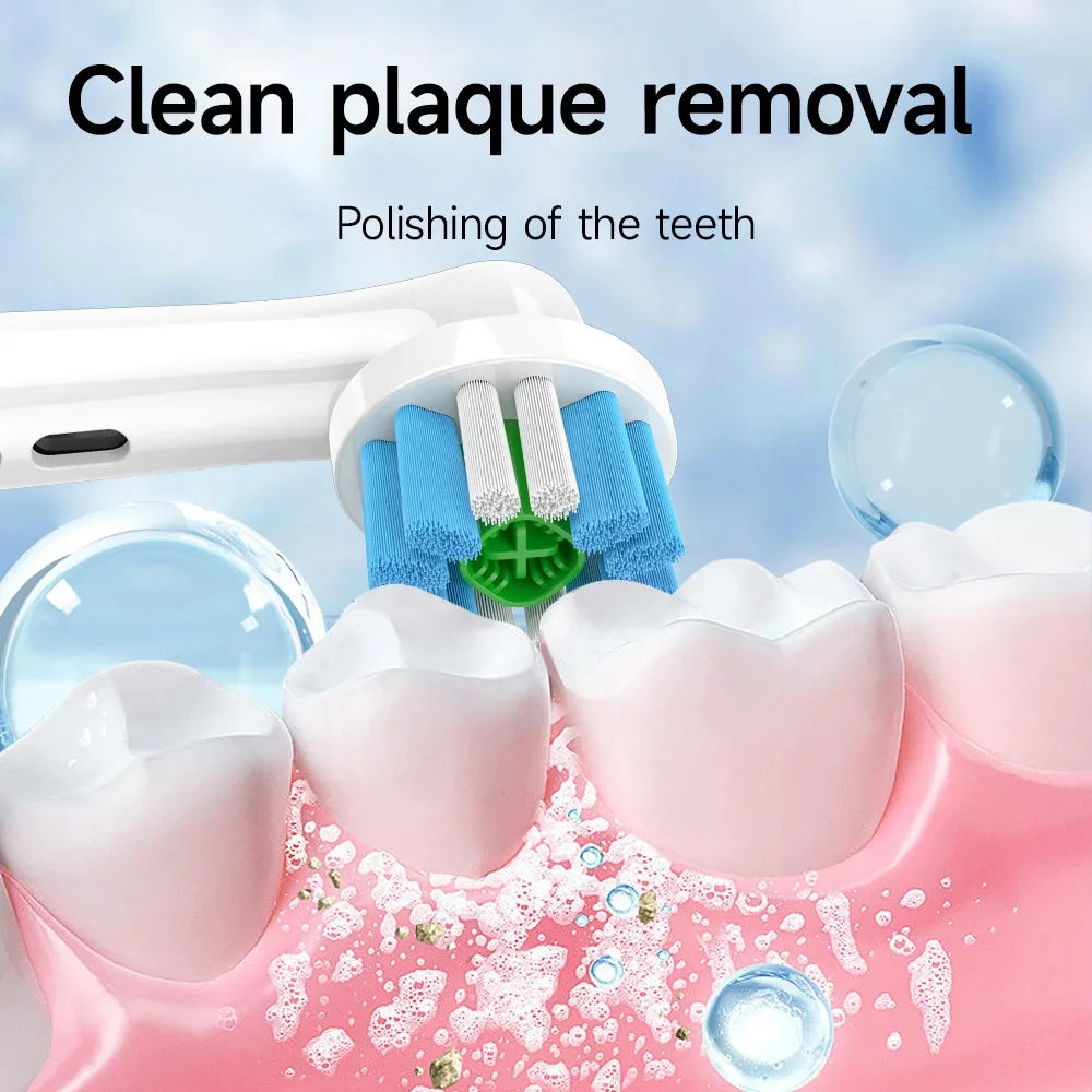 Compatible with Oral B electric toothbrush head p2/4000/3757/d12/3766 Braun replacement head universal - Your Gift Ideas
