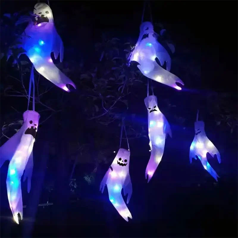 Hanging Ghost Halloween LED Luminous Ghost - YourGiftIdeasUK