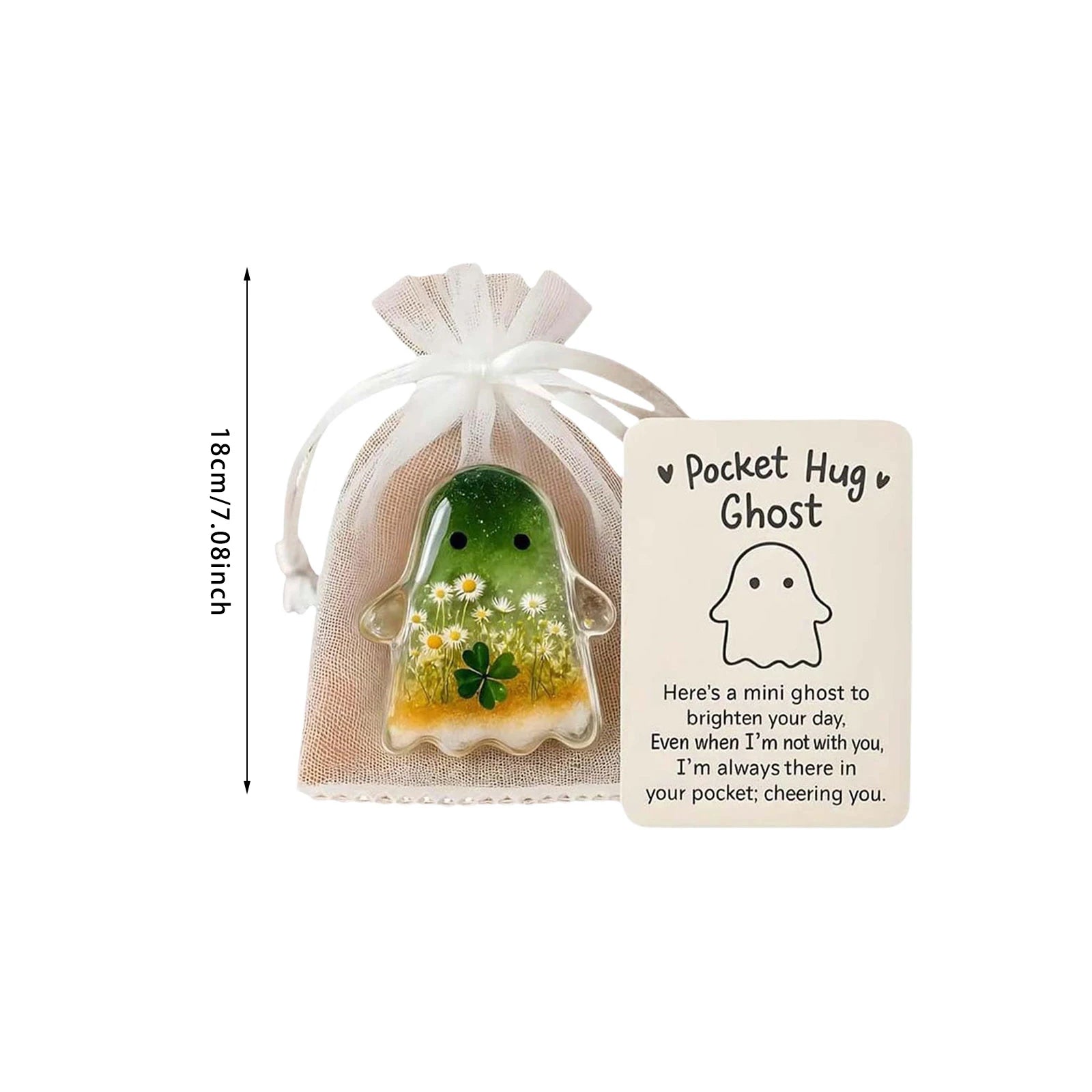 Halloween Resin Mini Ghosts Statue - YourGiftIdeasUK