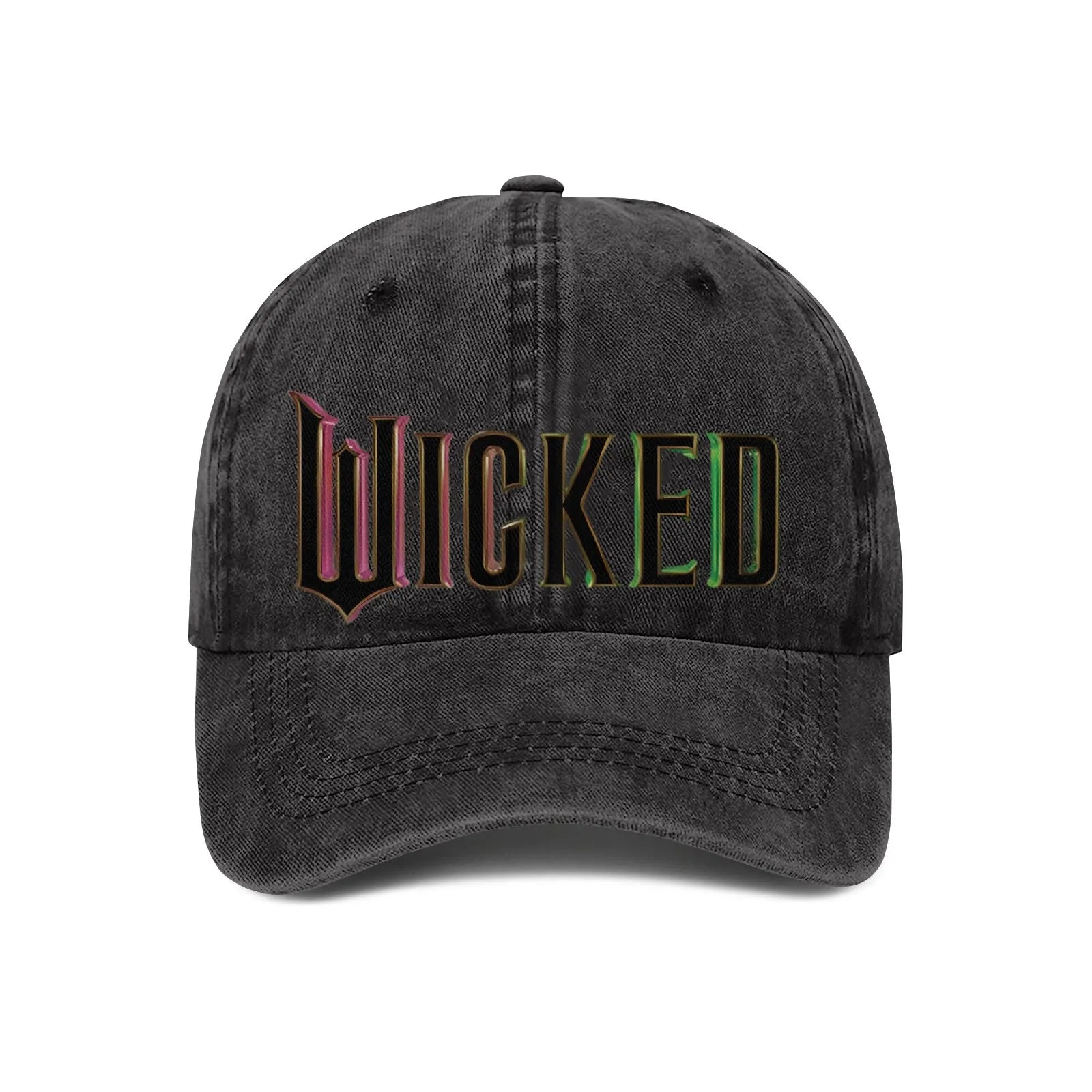 High quality twill cotton Wicked Alphabet Baseball Cap Fashion Men And Women With The Same Bad Witch Adjustable sun hats gorras - YourGiftIdeasUK