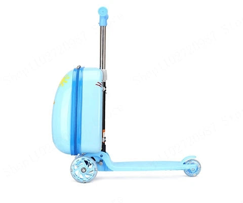 Kids Scooter Suitcase on Wheels - YourGiftIdeasUK