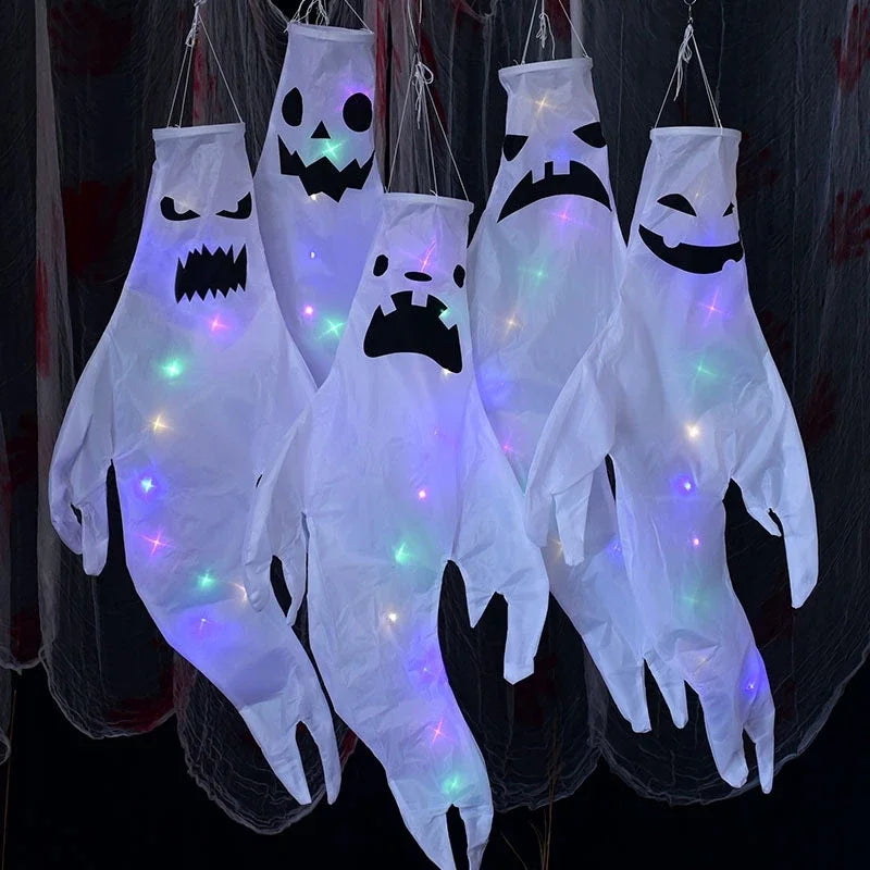 Hanging Ghost Halloween LED Luminous Ghost - YourGiftIdeasUK