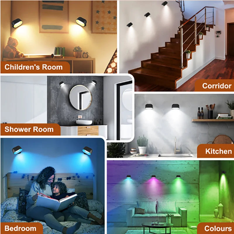17 Models Remote Control Wall Light - YourGiftIdeasUK