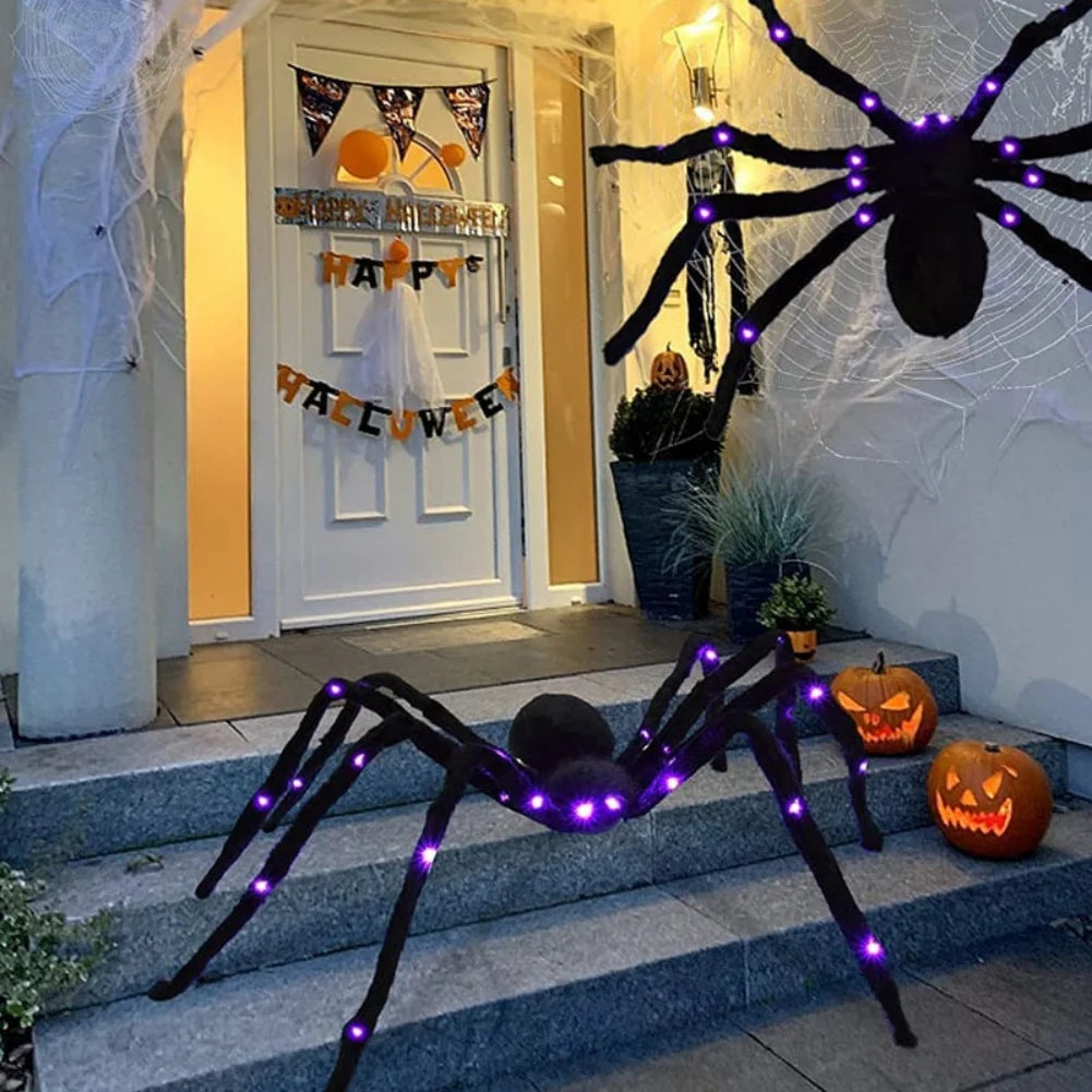 Light-up Spider Halloween Decoration - YourGiftIdeasUK
