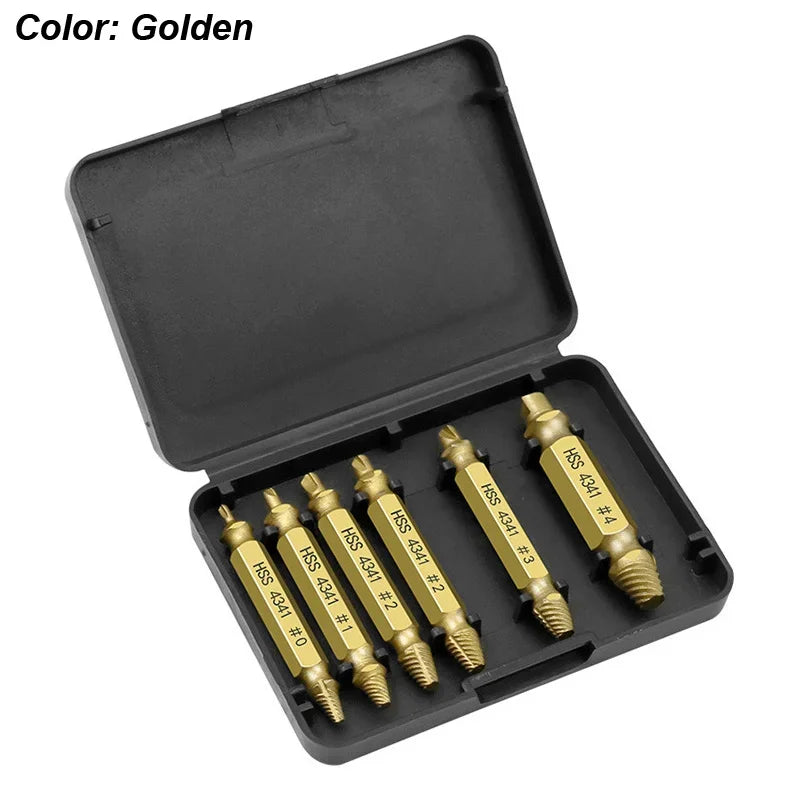 QuickFix HSS Screw Extractor & Drill Bit Kit