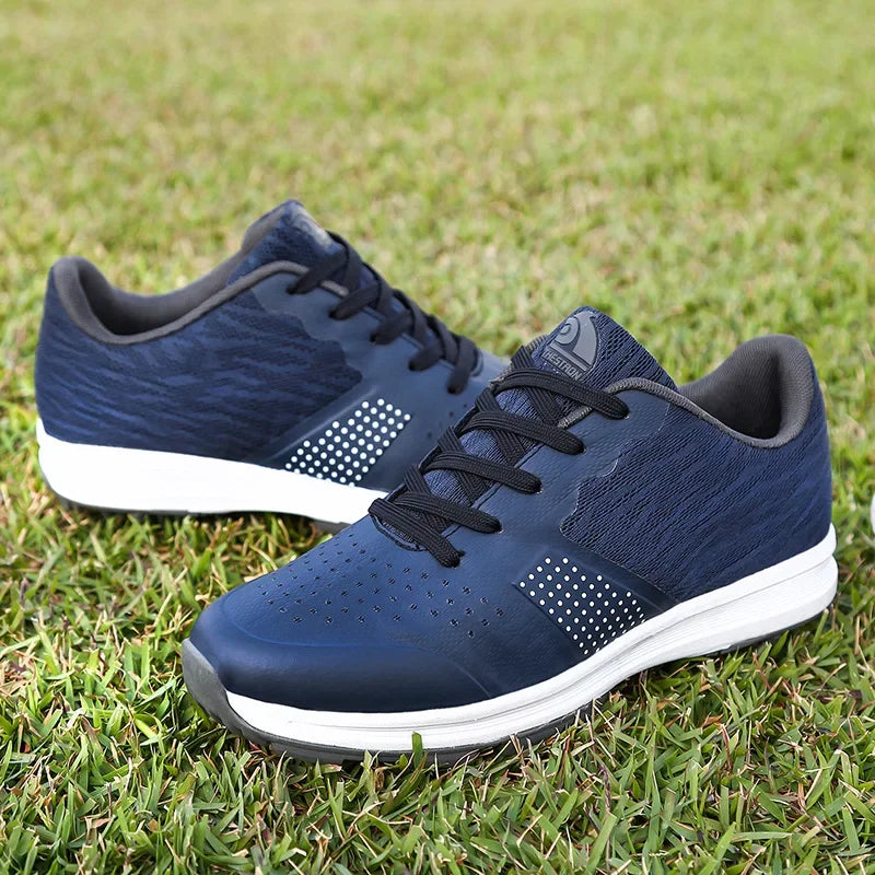 Waterproof Golf Training Shoes for Men Large Size Cross-Border THESTRON Golf Ball Shoes Anti-Slip Rubber Surface
