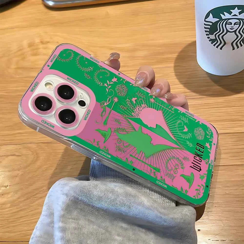 W-Wicked Part One Movie G-Glinda Phone Case For iPhone 16e 16 15 14 13 12 11 Mini Pro Max X XR XSMax 8 Plus Soft TPU Back Cover